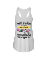 Piece of our heart lots of love Ladies Flowy Tank thumbnail