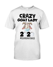Crazy Goat Lady 2020 quarantined Premium Fit Mens Tee thumbnail