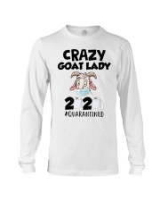Crazy Goat Lady 2020 quarantined Long Sleeve Tee thumbnail
