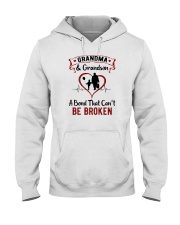 Grandma And Grandson A Bond That Can't Be Broken Hooded Sweatshirt tile