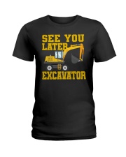 See You Later Excavator Ladies T-Shirt tile