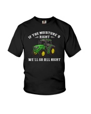 If The Moisture Right We'll Go All Night Youth T-Shirt tile