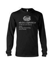Abibliophobia Definition Long Sleeve Tee tile