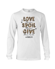 Love Them Spoil Them Give Them Back Aunt Life Long Sleeve Tee tile