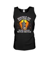 Buckle Up Butter Cup Cat Halloween Unisex Tank tile