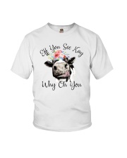 Eff You See Kay Why Oh You Heifer Youth T-Shirt tile