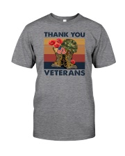 Thank You Veterans Classic T-Shirt front