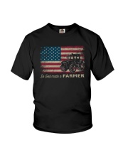 So God Made A Farmer Youth T-Shirt tile