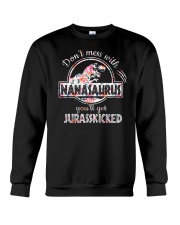 Don't Mess With Nanasaurus Crewneck Sweatshirt tile