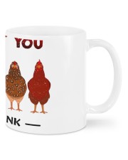 Don't Ruffle My Feathers Chicken Mugs tile