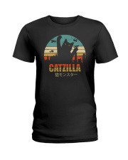 Catzilla Vintage Ladies T-Shirt tile