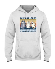 One Cat Leads To Another And Another Hooded Sweatshirt tile