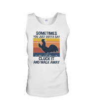 Sometimes You Just Gotta Say Cluck It Unisex Tank tile
