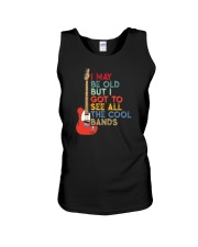 I May Be Old But I Got To See All The Cool Bands Unisex Tank tile