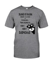 Silence Is Golden Classic T-Shirt front