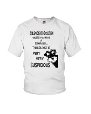 Silence Is Golden Youth T-Shirt tile