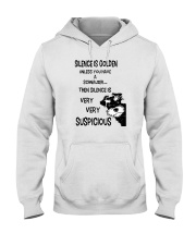Silence Is Golden Hooded Sweatshirt tile
