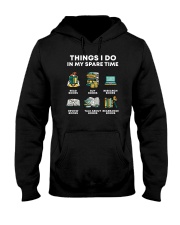 Things I Do In My Spare Time Books Hooded Sweatshirt tile