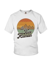 Be A Nice Human Youth T-Shirt tile
