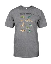 Types Of Dinosaurs Classic T-Shirt tile