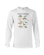 Types Of Dinosaurs Long Sleeve Tee tile