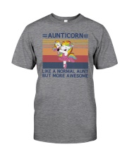 Aunticorn Like A normal Aunt But More Awesome Classic T-Shirt front
