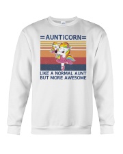 Aunticorn Like A normal Aunt But More Awesome Crewneck Sweatshirt tile