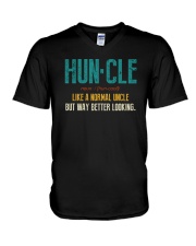 Huncle Definition Vintage V-Neck T-Shirt tile