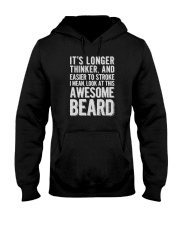 It's Longer Thicker And Easier To Stroke Hooded Sweatshirt tile