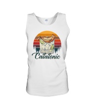 Catatonic Cat Gin and Tonic Unisex Tank tile