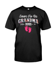 Soon To be Grandma 2021 Classic T-Shirt front