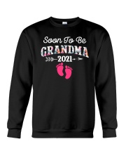Soon To be Grandma 2021 Crewneck Sweatshirt tile