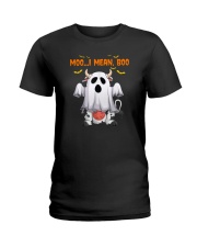Moo I Mean Boo Ladies T-Shirt tile