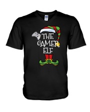 The Gamer Elf V-Neck T-Shirt tile