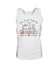 You Can't Tell Me What To Do Unisex Tank tile