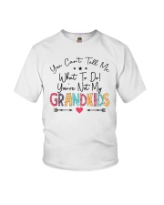 You Can't Tell Me What To Do Youth T-Shirt tile