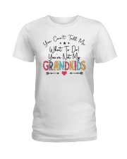 You Can't Tell Me What To Do Ladies T-Shirt tile