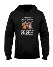I Try To Be A Nice Person Cats Hooded Sweatshirt tile
