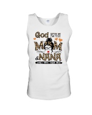 God Gifted Me Two Titles Mom And Nana Unisex Tank tile