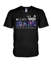 Occupy Mars Perseverance V-Neck T-Shirt tile
