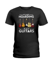 It's Not Hoarding If It's Guitars Ladies T-Shirt tile