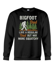 Bigfoot Dad Like A Regular Dad Crewneck Sweatshirt tile
