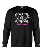 Mama Of Drama Girlmom Crewneck Sweatshirt tile