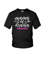 Mama Of Drama Girlmom Youth T-Shirt tile