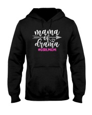 Mama Of Drama Girlmom Hooded Sweatshirt tile