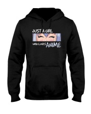 Just A Girl Who Loves Anime Hooded Sweatshirt tile