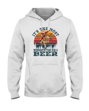It's The Most Wonderful Time For A Beer Hooded Sweatshirt tile