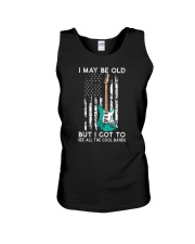 I May Be Old But I Got To See All The Cool Bands Unisex Tank tile