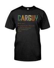 Carguy Definition Vintage Classic T-Shirt front