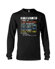My Perfect Day Game Long Sleeve Tee tile